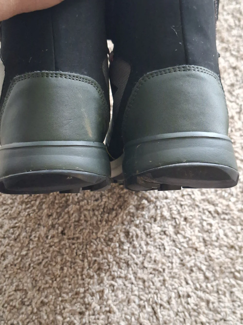 Adidas Terrex RAIN.RDY Winter Hiking Boots Gray/Black Men's Size 6.5 Waterproof